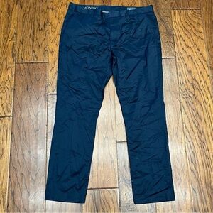 Bonobos Blue Versatile Cotton Blend Monday blue pants